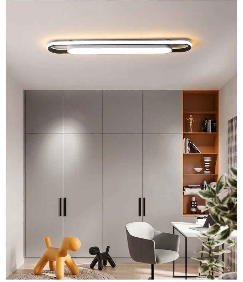 Simplistic Flat LED Ceiling Lamp