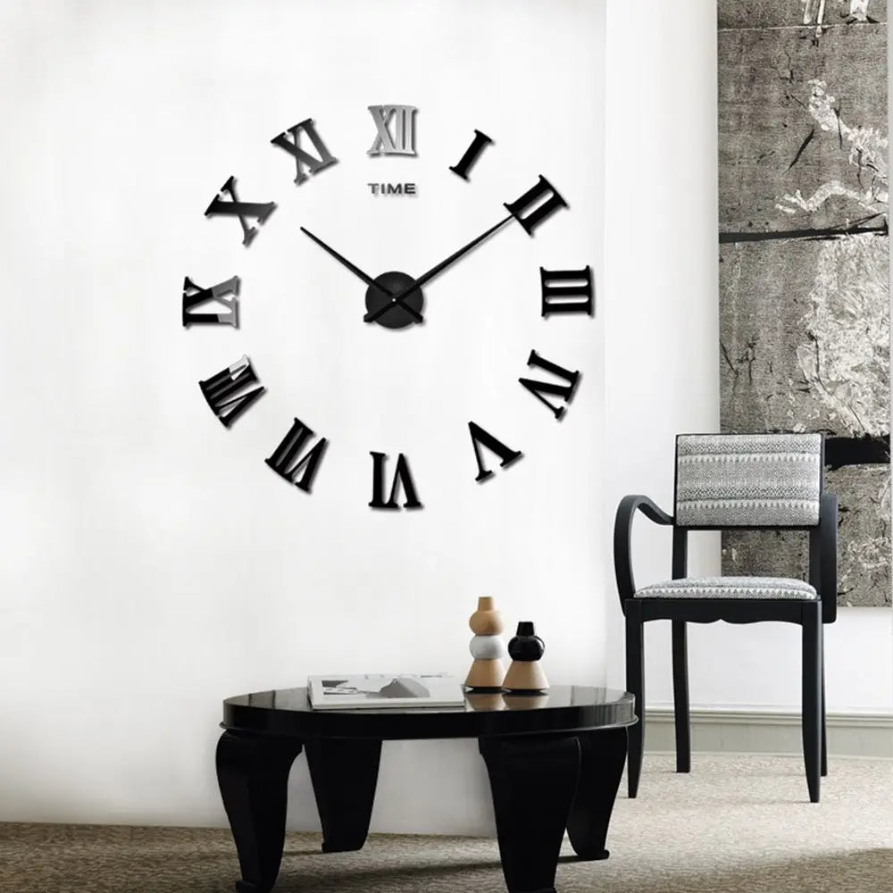 Roman Numeral Creative Wall Clock