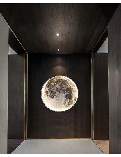 Creative Led Moon Light Shade Ceiling Lamp