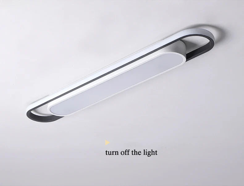 Simplistic Flat LED Ceiling Lamp