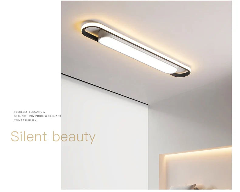 Simplistic Flat LED Ceiling Lamp
