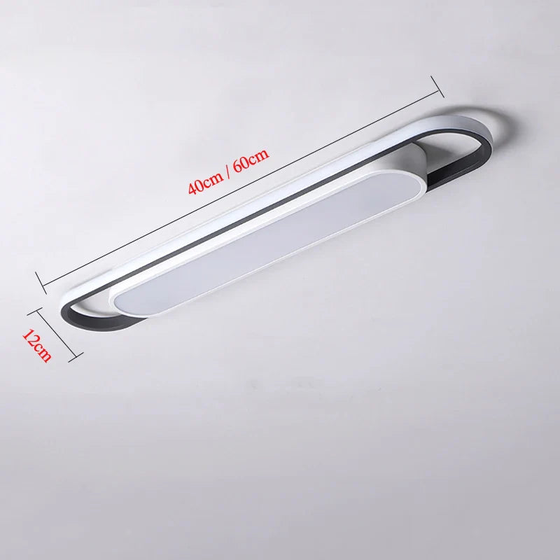 Simplistic Flat LED Ceiling Lamp
