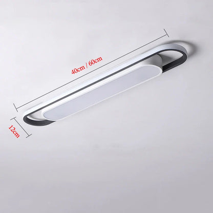 Simplistic Flat LED Ceiling Lamp