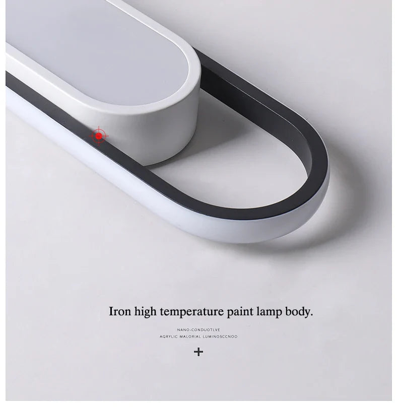 Simplistic Flat LED Ceiling Lamp