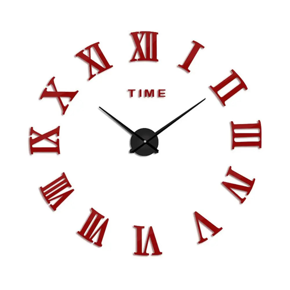 Roman Numeral Creative Wall Clock