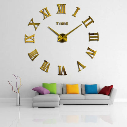 Roman Numeral Creative Wall Clock