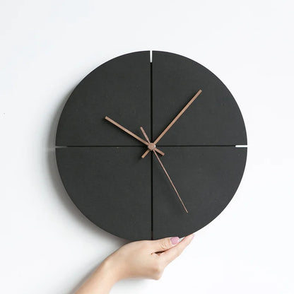 Elegant Wooden Wall Clock