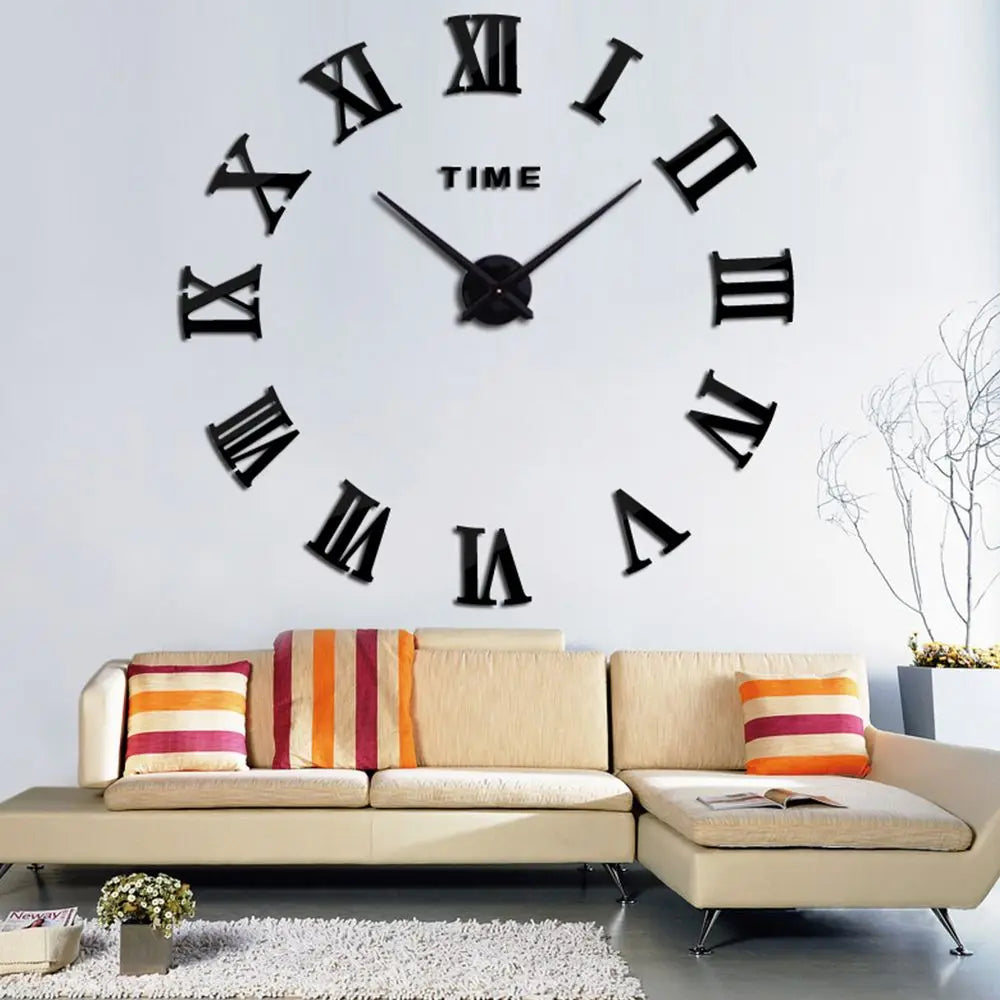 Roman Numeral Creative Wall Clock