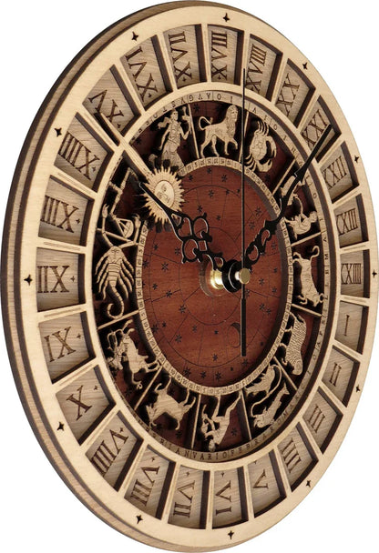Constellations Wooden Wall Clock
