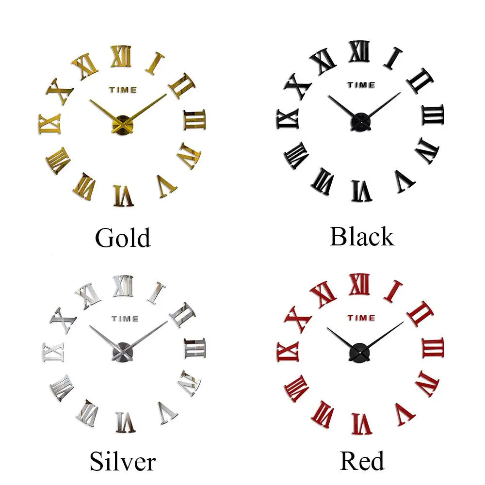 Roman Numeral Creative Wall Clock