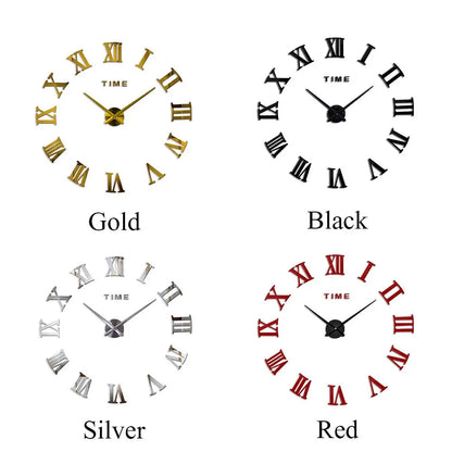 Roman Numeral Creative Wall Clock