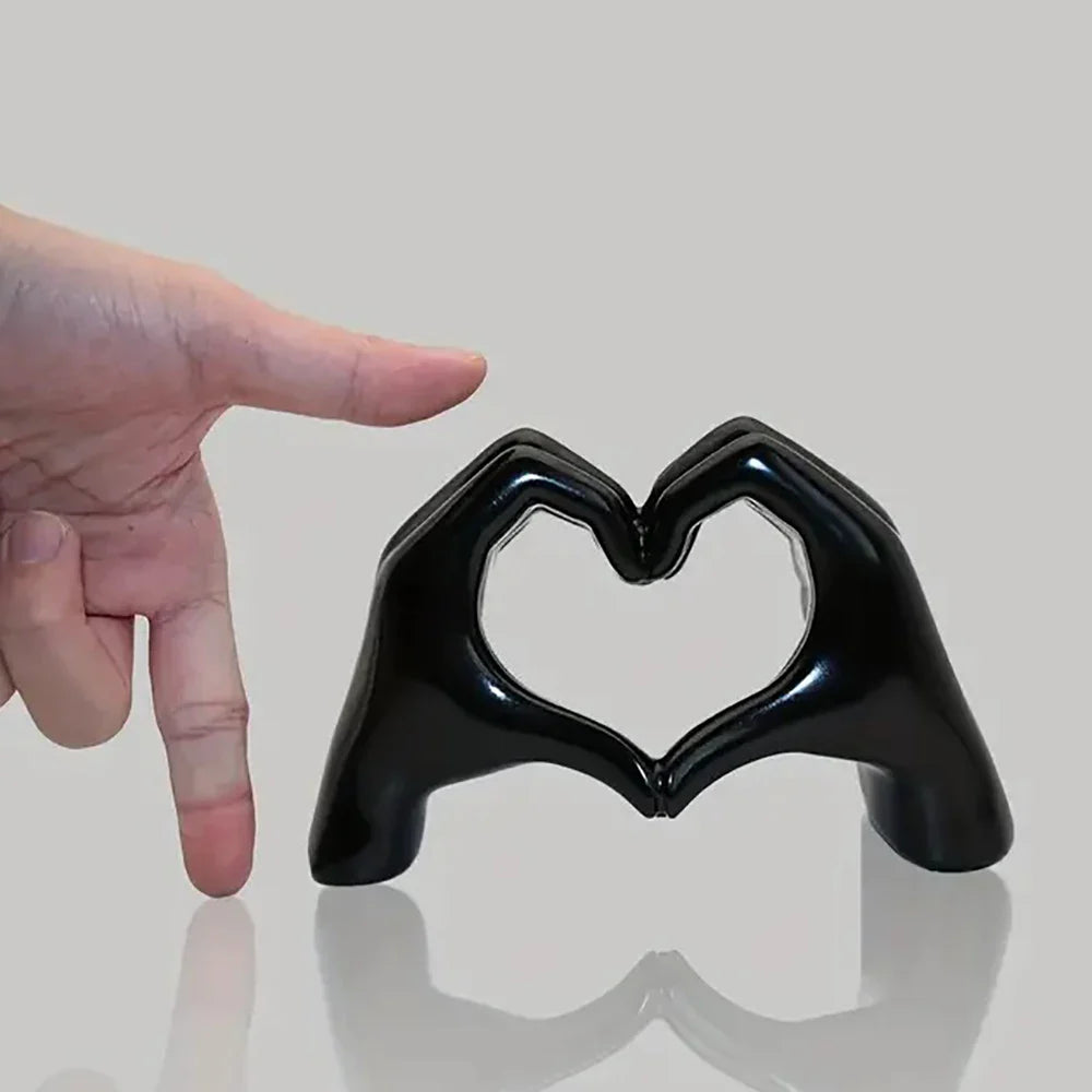 Heart Gesture Figurine