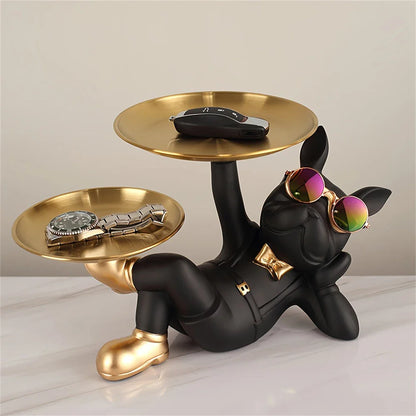 Luxury Bulldog Sculpture